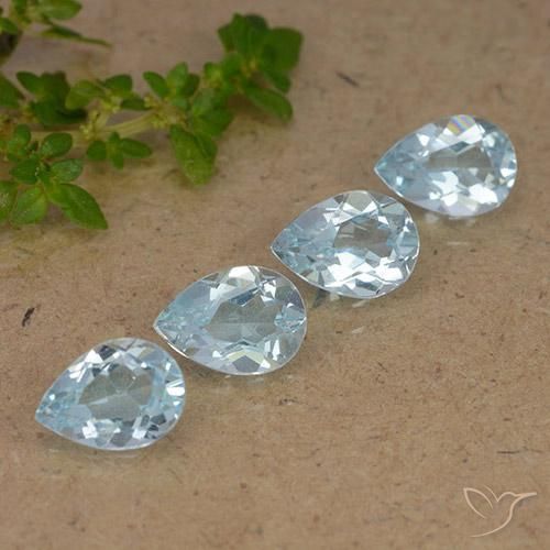 Shop natural 3.32ct スカイブルー トパーズ gems, 洋梨の形, from ブラジル at GemSelect. In stock, global shipping!
