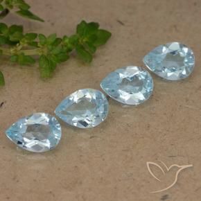 Shop natural 3.30ct スカイブルー トパーズ gems, 洋梨の形, from ブラジル at GemSelect. In stock, global shipping!