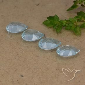 Shop natural 3.30ct スカイブルー トパーズ gems, 洋梨の形, from ブラジル at GemSelect. In stock, global shipping!