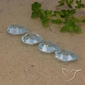Shop natural 3.52ct スカイブルー トパーズ gems, 洋梨の形, from ブラジル at GemSelect. In stock, global shipping!