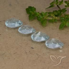 Shop natural 3.39ct スカイブルー トパーズ gems, 洋梨の形, from ブラジル at GemSelect. In stock, global shipping!