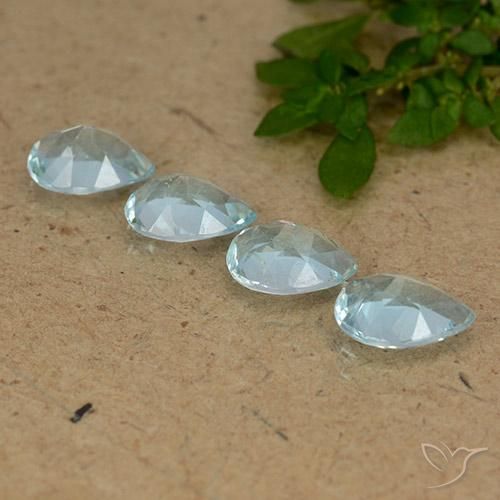 Shop natural 3.09ct スカイブルー トパーズ gems, 洋梨の形, from ブラジル at GemSelect. In stock, global shipping!