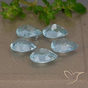 Shop natural 4.12ct スカイブルー トパーズ gems, 洋梨の形, from ブラジル at GemSelect. In stock, global shipping!