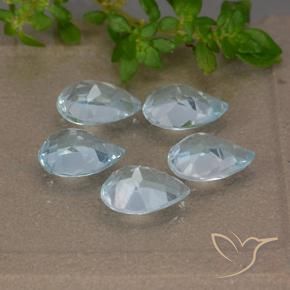 Shop natural 4.26ct スカイブルー トパーズ gems, 洋梨の形, from ブラジル at GemSelect. In stock, global shipping!