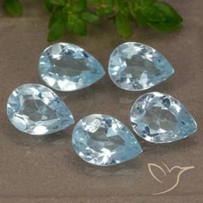 Shop natural 4.05ct スカイブルー トパーズ gems, 洋梨の形, from ブラジル at GemSelect. In stock, global shipping!