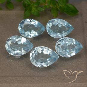 Shop natural 4.06ct スカイブルー トパーズ gems, 洋梨の形, from ブラジル at GemSelect. In stock, global shipping!