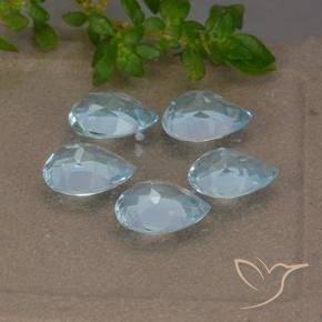 Shop natural 4.06ct スカイブルー トパーズ gems, 洋梨の形, from ブラジル at GemSelect. In stock, global shipping!