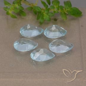Shop natural 4.36ct スカイブルー トパーズ gems, 洋梨の形, from ブラジル at GemSelect. In stock, global shipping!