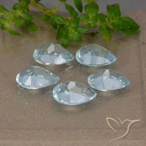 Shop natural 3.99ct スカイブルー トパーズ gems, 洋梨の形, from ブラジル at GemSelect. In stock, global shipping!