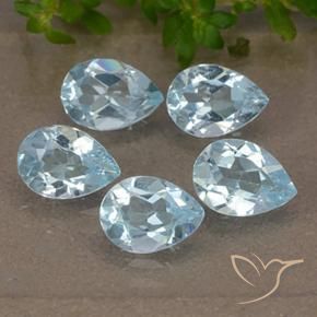 Shop natural 3.75ct スカイブルー トパーズ gems, 洋梨の形, from ブラジル at GemSelect. In stock, global shipping!