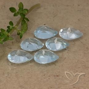 Shop natural 5.02ct スカイブルー トパーズ gems, 洋梨の形, from ブラジル at GemSelect. In stock, global shipping!