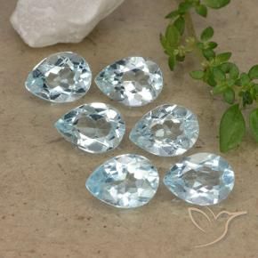 Shop natural 4.88ct スカイブルー トパーズ gems, 洋梨の形, from ブラジル at GemSelect. In stock, global shipping!