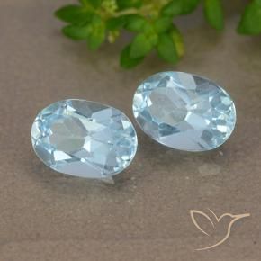 Shop natural 2.04ct スカイブルー トパーズ gems, 楕円形, from ブラジル at GemSelect. In stock, global shipping!