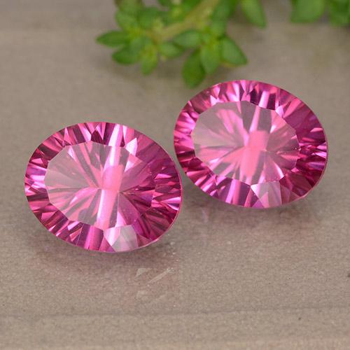 Shop natural 6.02ct ミディアムダークピンク トパーズ gems, 楕円形, from ブラジル at GemSelect. In stock, global shipping!