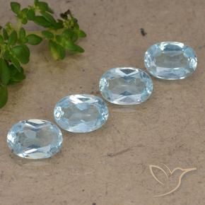Shop natural 3.62ct スカイブルー トパーズ gems, 楕円形, from ブラジル at GemSelect. In stock, global shipping!