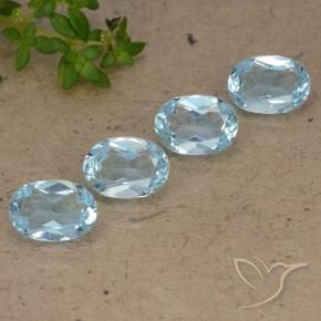 Shop natural 3.61ct スカイブルー トパーズ gems, 楕円形, from ブラジル at GemSelect. In stock, global shipping!