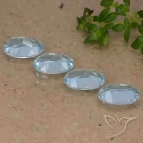Shop natural 3.66ct スカイブルー トパーズ gems, 楕円形, from ブラジル at GemSelect. In stock, global shipping!