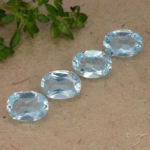 Shop natural 3.52ct スカイブルー トパーズ gems, 楕円形, from ブラジル at GemSelect. In stock, global shipping!