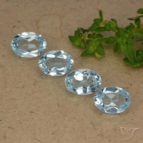 Shop natural 3.58ct スカイブルー トパーズ gems, 楕円形, from ブラジル at GemSelect. In stock, global shipping!