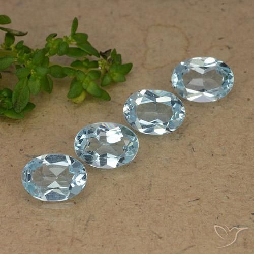 Shop natural 3.58ct スカイブルー トパーズ gems, 楕円形, from ブラジル at GemSelect. In stock, global shipping!