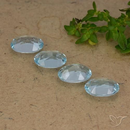 Shop natural 3.58ct スカイブルー トパーズ gems, 楕円形, from ブラジル at GemSelect. In stock, global shipping!