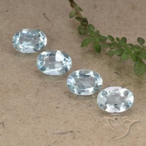 Shop natural 3.84ct スカイブルー トパーズ gems, 楕円形, from ブラジル at GemSelect. In stock, global shipping!