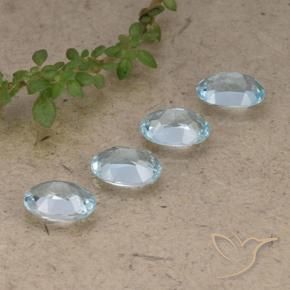 Shop natural 3.84ct スカイブルー トパーズ gems, 楕円形, from ブラジル at GemSelect. In stock, global shipping!