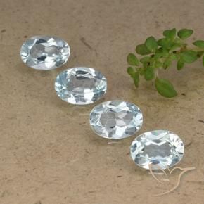 Shop natural 3.94ct スカイブルー トパーズ gems, 楕円形, from ブラジル at GemSelect. In stock, global shipping!