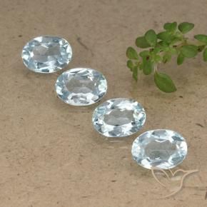 Shop natural 3.89ct スカイブルー トパーズ gems, 楕円形, from ブラジル at GemSelect. In stock, global shipping!