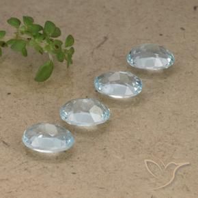 Shop natural 3.89ct スカイブルー トパーズ gems, 楕円形, from ブラジル at GemSelect. In stock, global shipping!