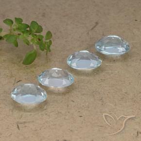 Shop natural 3.78ct スカイブルー トパーズ gems, 楕円形, from ブラジル at GemSelect. In stock, global shipping!