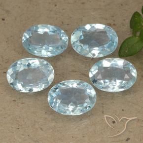 Shop natural 4.52ct スカイブルー トパーズ gems, 楕円形, from ブラジル at GemSelect. In stock, global shipping!