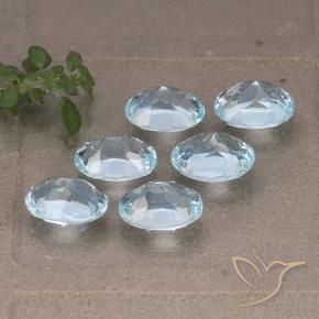 Shop natural 6.19ct スカイブルー トパーズ gems, 楕円形, from ブラジル at GemSelect. In stock, global shipping!