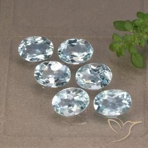 Shop natural 5.47ct スカイブルー トパーズ gems, 楕円形, from ブラジル at GemSelect. In stock, global shipping!