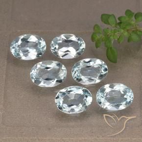 Shop natural 5.48ct スカイブルー トパーズ gems, 楕円形, from ブラジル at GemSelect. In stock, global shipping!