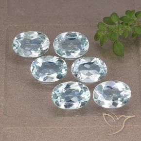 Shop natural 5.79ct スカイブルー トパーズ gems, 楕円形, from ブラジル at GemSelect. In stock, global shipping!
