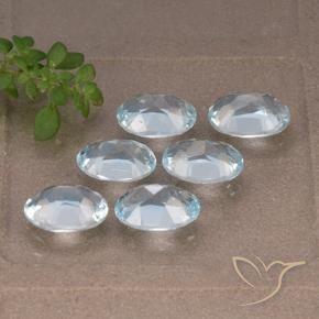 Shop natural 5.79ct スカイブルー トパーズ gems, 楕円形, from ブラジル at GemSelect. In stock, global shipping!
