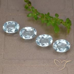 Shop natural 3.78ct スカイブルー トパーズ gems, 楕円形, from ブラジル at GemSelect. In stock, global shipping!