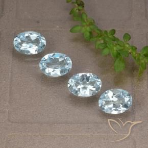 Shop natural 3.48ct スカイブルー トパーズ gems, 楕円形, from ブラジル at GemSelect. In stock, global shipping!