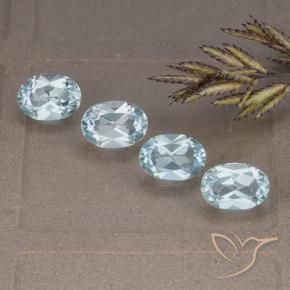 Shop natural 3.97ct スカイブルー トパーズ gems, 楕円形, from ブラジル at GemSelect. In stock, global shipping!