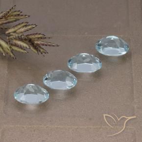Shop natural 4.38ct スカイブルー トパーズ gems, 楕円形, from ブラジル at GemSelect. In stock, global shipping!