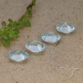 Shop natural 3.78ct スカイブルー トパーズ gems, 楕円形, from ブラジル at GemSelect. In stock, global shipping!