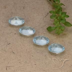 Shop natural 3.55ct スカイブルー トパーズ gems, 楕円形, from ブラジル at GemSelect. In stock, global shipping!
