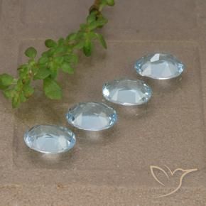Shop natural 3.74ct スカイブルー トパーズ gems, 楕円形, from ブラジル at GemSelect. In stock, global shipping!