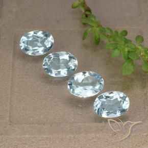 Shop natural 3.52ct スカイブルー トパーズ gems, 楕円形, from ブラジル at GemSelect. In stock, global shipping!