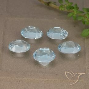Shop natural 5.21ct スカイブルー トパーズ gems, 楕円形, from ブラジル at GemSelect. In stock, global shipping!