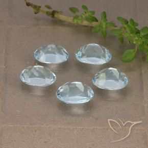 Shop natural 5.18ct スカイブルー トパーズ gems, 楕円形, from ブラジル at GemSelect. In stock, global shipping!