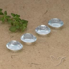 Shop natural 4.25ct スカイブルー トパーズ gems, 楕円形, from ブラジル at GemSelect. In stock, global shipping!