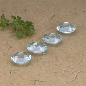 Shop natural 3.98ct スカイブルー トパーズ gems, 楕円形, from ブラジル at GemSelect. In stock, global shipping!