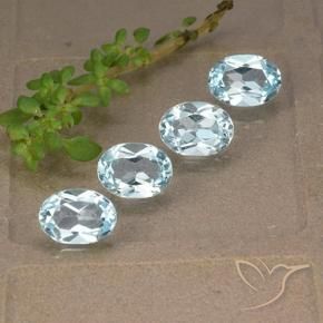 Shop natural 3.63ct スカイブルー トパーズ gems, 楕円形, from ブラジル at GemSelect. In stock, global shipping!